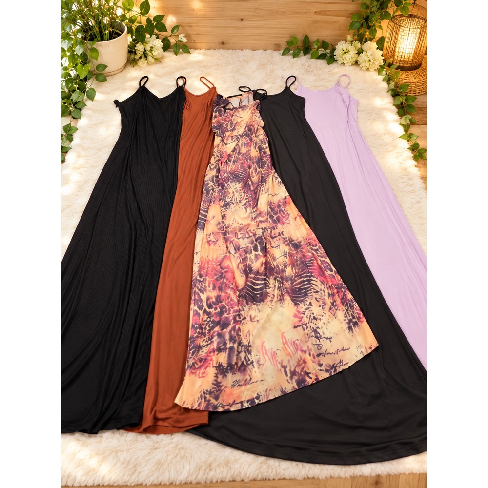 Women's Maxi Dress Bundle Lot 5 Size S